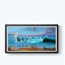 DMC self-equipped cross stitch kit HAE-Wanma Pentium living room office decoration painting cross stitch material bag