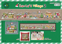 Cross-stitch electronic figure redraw source file-SODA SO-G90 Christmas Village 2