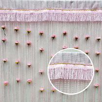 Wire curtain new simple dragon beard lace tassel processing fee multi-color curtain curtain DIY accessories modern decoration