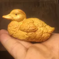 Yaibai желтый популярный каллиграфия утка утка ручной работы