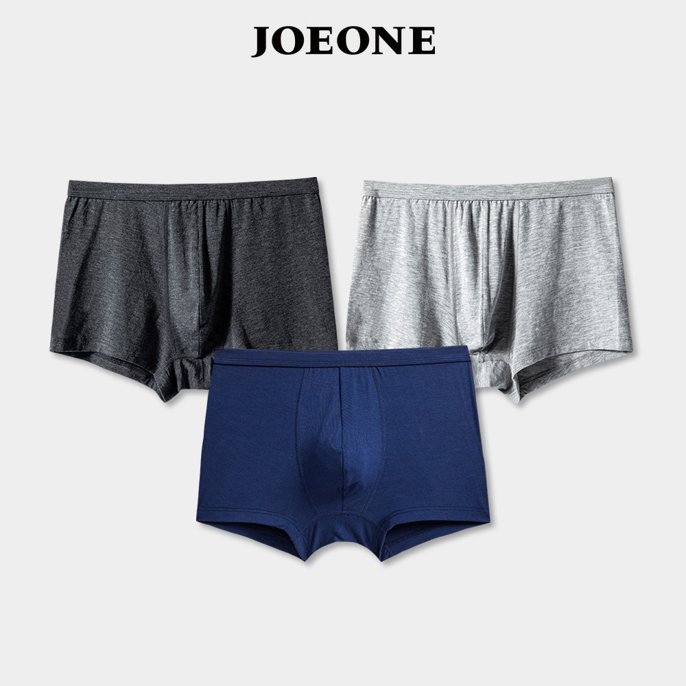 Chín Mu Wang mens đồ lót trên thời trang mới mens quần short trẻ thở thoải mái quần phẳng góc xà cạp lớn.