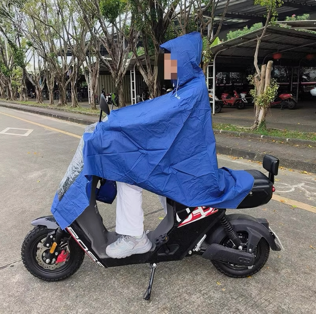 Wuyang-Honda Electric Vehicle Raincoat Original Motorcycle Single-Person Windproof and Waterproof Poncho Single-Person Rain Poncho Original Genuine Product