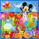 Bộ quà tặng đồ chơi trẻ sơ sinh Disney DISNEY bộ đồ chơi trẻ sơ sinh trăng tròn 0 ~ 1 tuổi