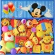 Bộ quà tặng đồ chơi trẻ sơ sinh Disney DISNEY bộ đồ chơi trẻ sơ sinh trăng tròn 0 ~ 1 tuổi