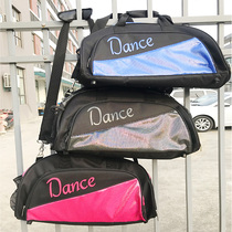 Dance large-capacity storage hand-carrying single-room messenger bag metal bright color ballet jazz cha-cha latin yoga modern