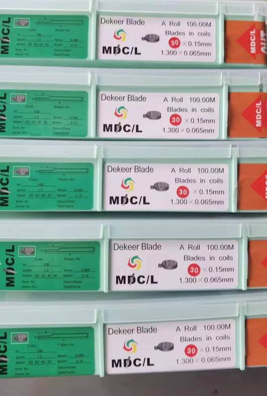 Mdc/L Coated High-Speed Scraper for Flexography and Gravure Printing, Imported Ink Scraper Blade with General Invoice Included