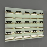 Станки магазин стойки на полке задняя легкая пластиковая пластиковая пластиковая пластиковая пластиковая пластинка может настроить цветовую стенку для отделки дисплея