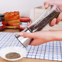 Daily special 304 stainless steel mill pepper grinder manual pepper pepper black pepper seasoning bottle and jar