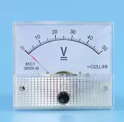 Pointe table head 85C1 mechanical pointer type DC voltage meter head DC voltage meter head 50 100 200V