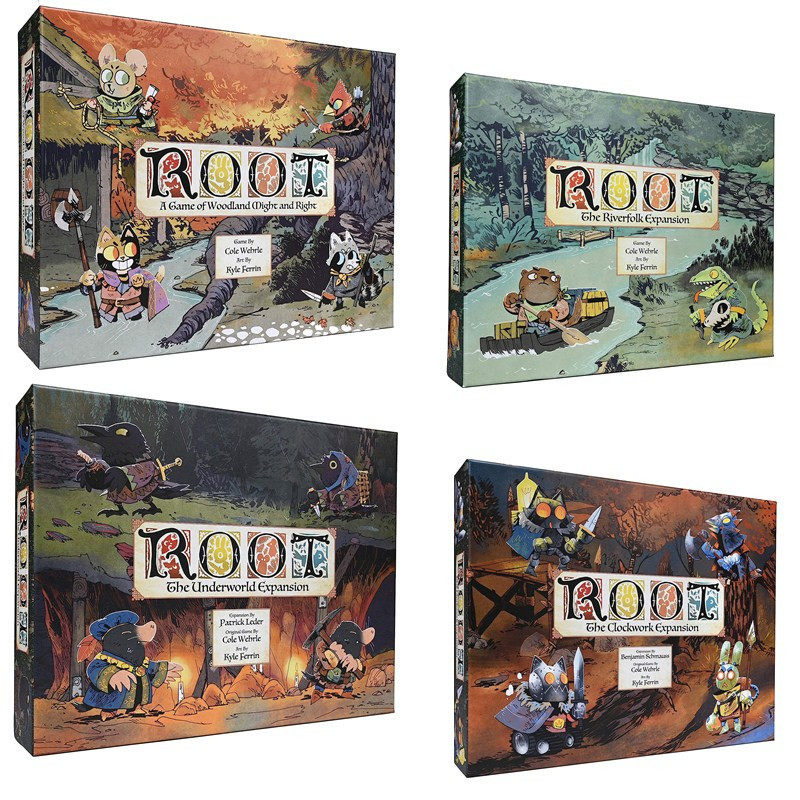 🎲🚀 ROOT茂林源记 英文版桌游河岸扩展：种族战争角色扮演策略桌面游戏，带你领略全新战役！👑🌍-其它棋牌/桌面游戏-淘宝好物网