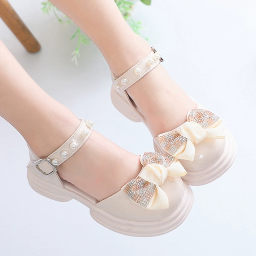 Детская сумка, летние сандалии, обувь для принцессы, в корейском стиле, подходит для подростков, популярно в интернете