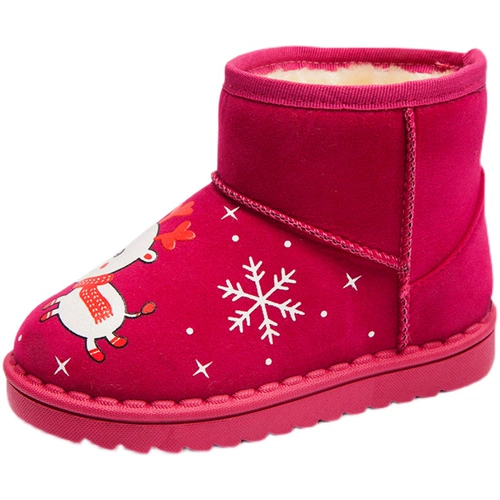 Детские демисезонные удерживающие тепло мультяшные флисовые нескользящие сапоги для мальчиков, 2023, подходит для подростков