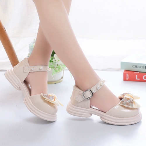 Детская сумка, летние сандалии, обувь для принцессы, в корейском стиле, подходит для подростков, популярно в интернете