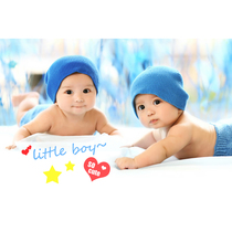 Dragon and phoenix baby big poster Baby painting room stickers Happy baby baby wall stickers pregnant women prepare for early pregnancy education posters