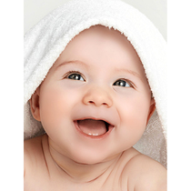 Foreign mixed-race baby poster super cute doll pictorial Cute baby photo pregnant mother decorative wall sticker fetal education painting