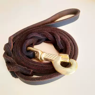 Pet supplies new German racing rope cowhide traction imported oil rope Big Dog Dog refining