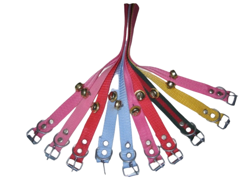 Catch a small puppies dog Item Circle Nylon Neckline Dog Neck pets Pets with a small bell Dog Dog Cat Neck Ring-Taobao