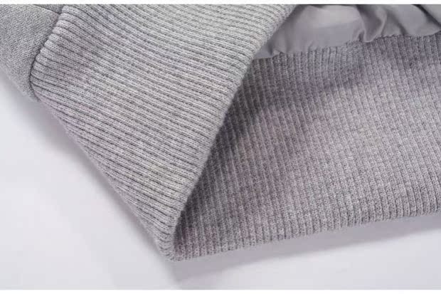 Áo cũ đơn giản màu sắc phù hợp với áo bông thủy triều nam mùa đông cotton phù hợp với áo bông giản dị áo khoác nam trẻ trung áo khoác bomber