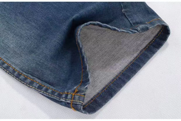 Taipa cotton denim quần mỏng phần nam trẻ trung thoải mái quần denim thẳng năm đặc biệt tập 7K720 quần jean nam đẹp