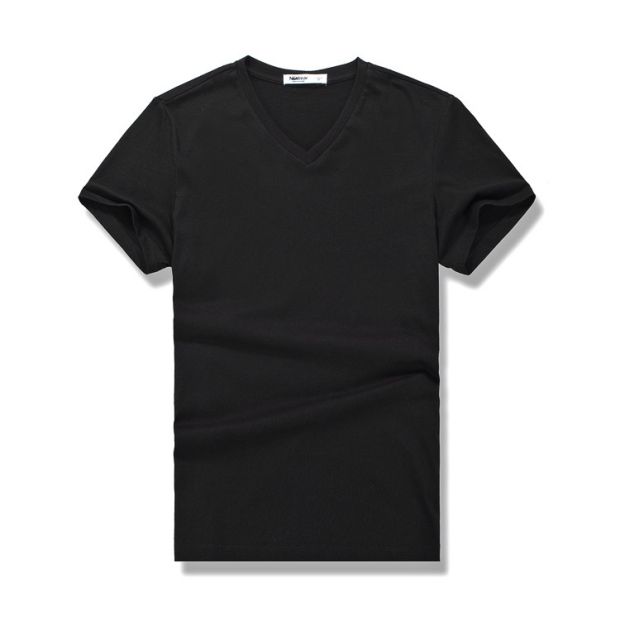 Áo thun cổ chữ V ngắn tay mùa hè Áo thun cotton nam ngắn cổ chữ T trẻ trung phiên bản Hàn Quốc của áo thun nam thông minh Y8059 áo phông nam hàng hiệu