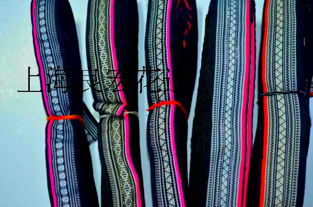 Canvas belt sewing DIY accessories Accessories accessories Sewing DIY materials Miao characteristic lace(12m)