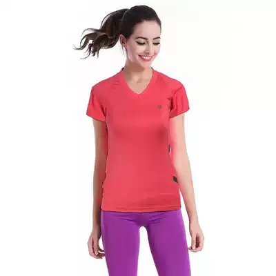 Teenage women 140-160 can be paired with Wilsun tennis brand quick-drying fabric professional sportswear T-shirt