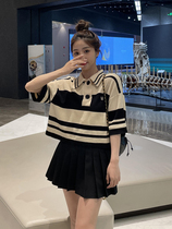 Sports Suit Women Summer 2022 Casual Fashion Students Playful Womens Lively Short Sleeve Shorts Two Sets Of Foreign Air