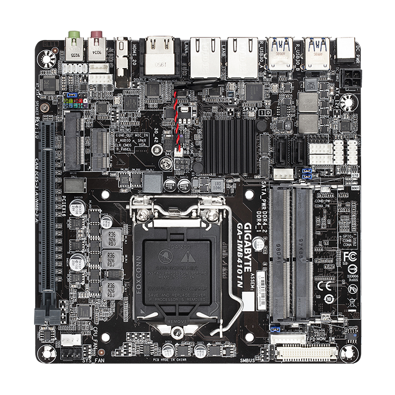技嘉GA-IMB410TN Thin ITX主板:🚀ITX界的硬核玩家,软路由工控新宠!🔥-主板-淘宝好物网