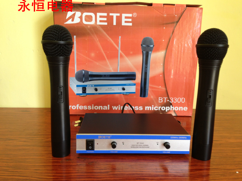 Promotion of Bott BoetEBT3300 Black Wireless Microphone Wireless Microphone KTV dedicated