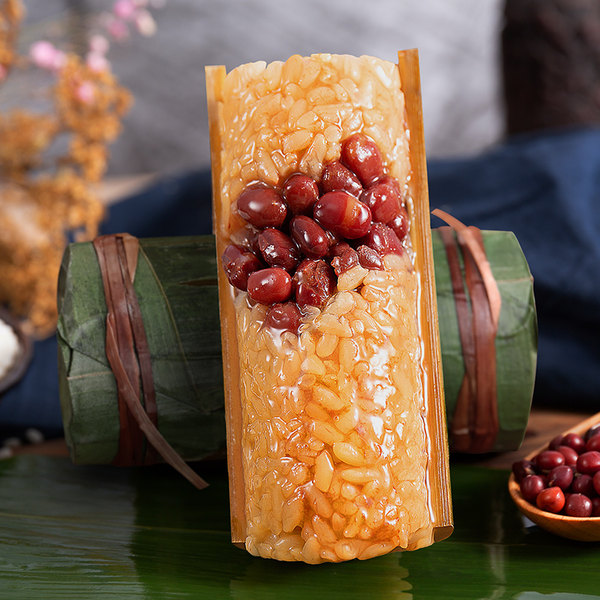 三盼 竹筒粽子 100g*4个混装 双重优惠折后￥9.9起包邮