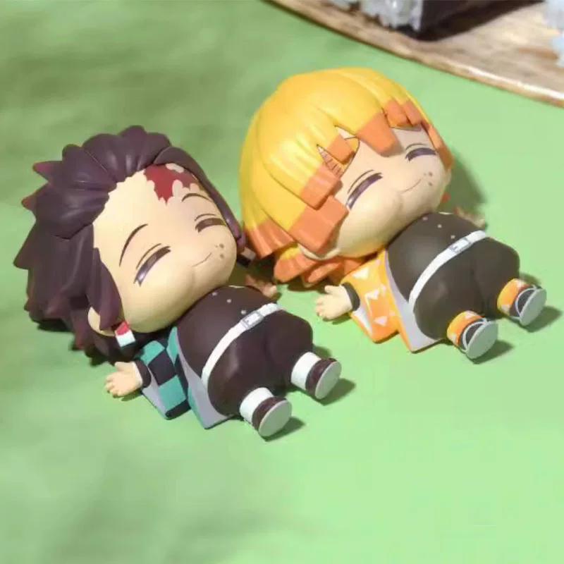 Серия Eat well Demon Slayer: Kimetsu no Yaiba Иносукэ Эндзиро Танджиро Зеницу Канрои еда игрушка украшение фигурка