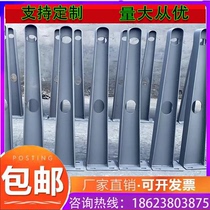 Custom Full Welding Glass Canopy Steel Beam Bracket Car Shed Bull Leg Steel Overhanging Beam Steel Structure Bull Leg I I Steel Rain Shed