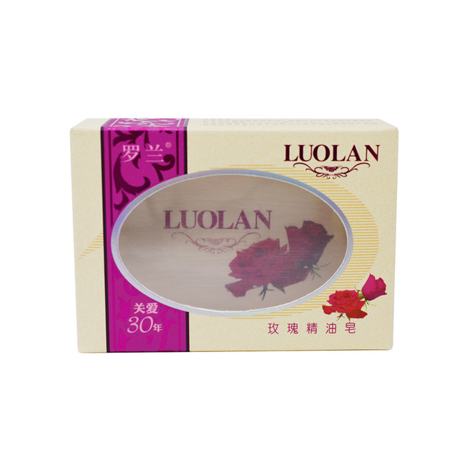 128g * 4 ຊິ້ນຂອງ Roland rose oil soap for men and women lavender cleansing olive bath soap soap moisturizing face soap