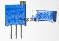 3296W-202 2K top tune multi-circle precision adjustable resistance potentiometer glass glazed potentiometer