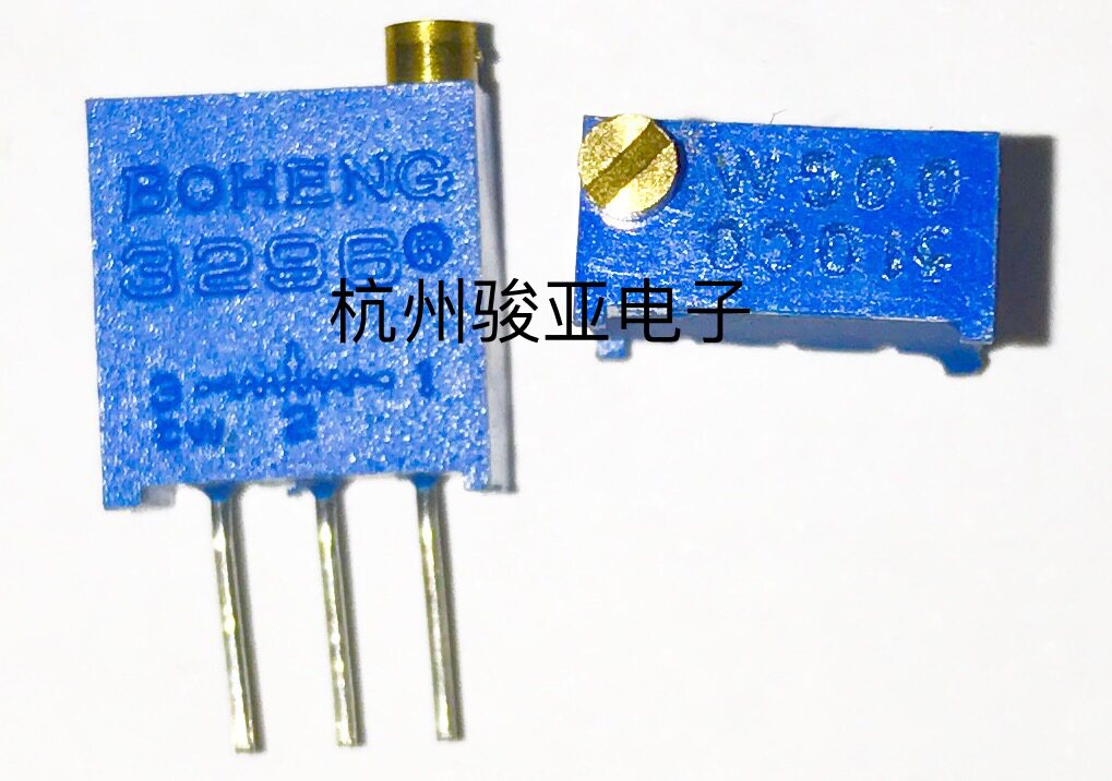 3296W-500 50 Eurotop tuned multi-circle precision adjustable resistance potentiometers glass glazed potentiometers