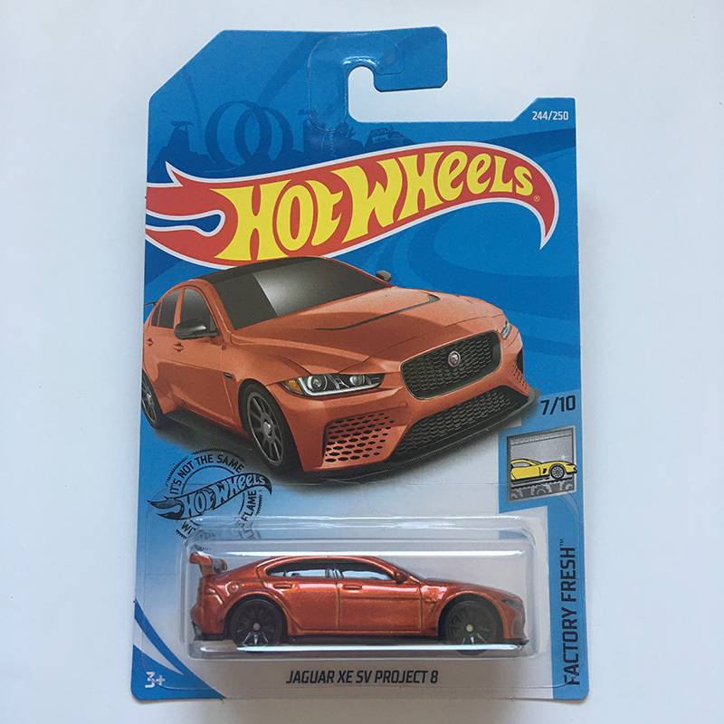 Hot Wheels Hot Little Sports Car Alloy Model Toy Jaguar Sedan Jaguar Xe Sv Project 8