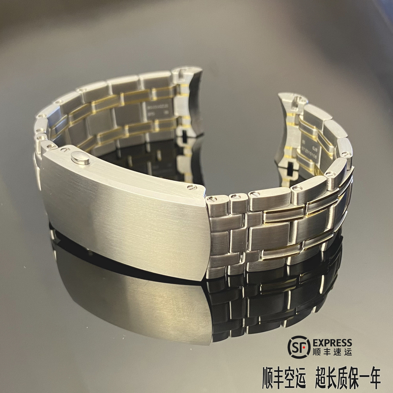 Suitable for Omega Seamaster 300 Watch Strap, Steel Strap, Gold and Rose Gold, 20mm 21mm Chronograph Seamaster 300 Watch Chain Suitable for Omega Seamaster 300 Watch Strap, Steel Strap, Gold and Rose Gold, 20mm 21mm Chronograph Seamaster 300 Watch Chain