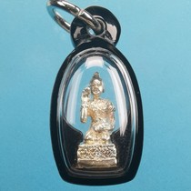Thai Buddha brand genuine Longpodam Buddhist calendar 2542 first issue of Gumari real silver waterproof shell Thailand delivery