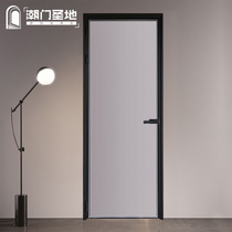 Aluminum titanium magnesium alloy Kitchen door Balcony single door partition Bathroom glass door custom bathroom door Toilet door set