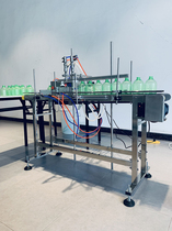 Liquid liquor numerical control quantitative filling machine liquid semi-automatic edible oil lubricating oil engine oil assembly line