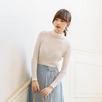 Mr. Todeer Spring and Summer Semi-High Master Bottle Lazy Wool Cover with a Head-coat Knitted Sweater