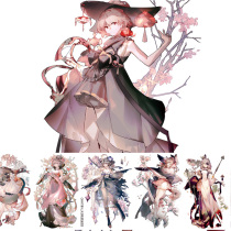 New seven-day corporaticist hand ledger material and paper adhesive sticker figure peach-source tracer non-split-off paper book