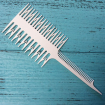 Pick and dye Divinity Dye Hair Double-sided Dyeing Comb Hair Salon Hair Dyeing Comb hair Dyeing Comb dyed comb Comb Partition Comb