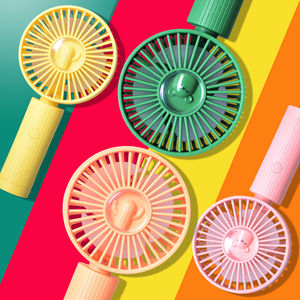 迷你小风扇usb可充电风扇可爱卡通手机支