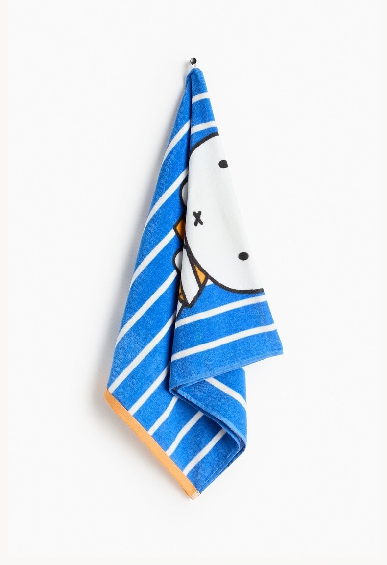 Полотенце hm home2026春季新款儿童印花图案毛圈布浴巾1310740 H&M