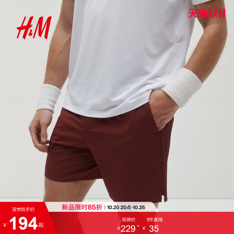 Hm2026 New Autum Men's Clothing Standard Fit Drymove ™ Tennis Shorts1335232 Hm2026 New Autum Men's Clothing Standard Fit Drymove ™ Tennis Shorts1335232