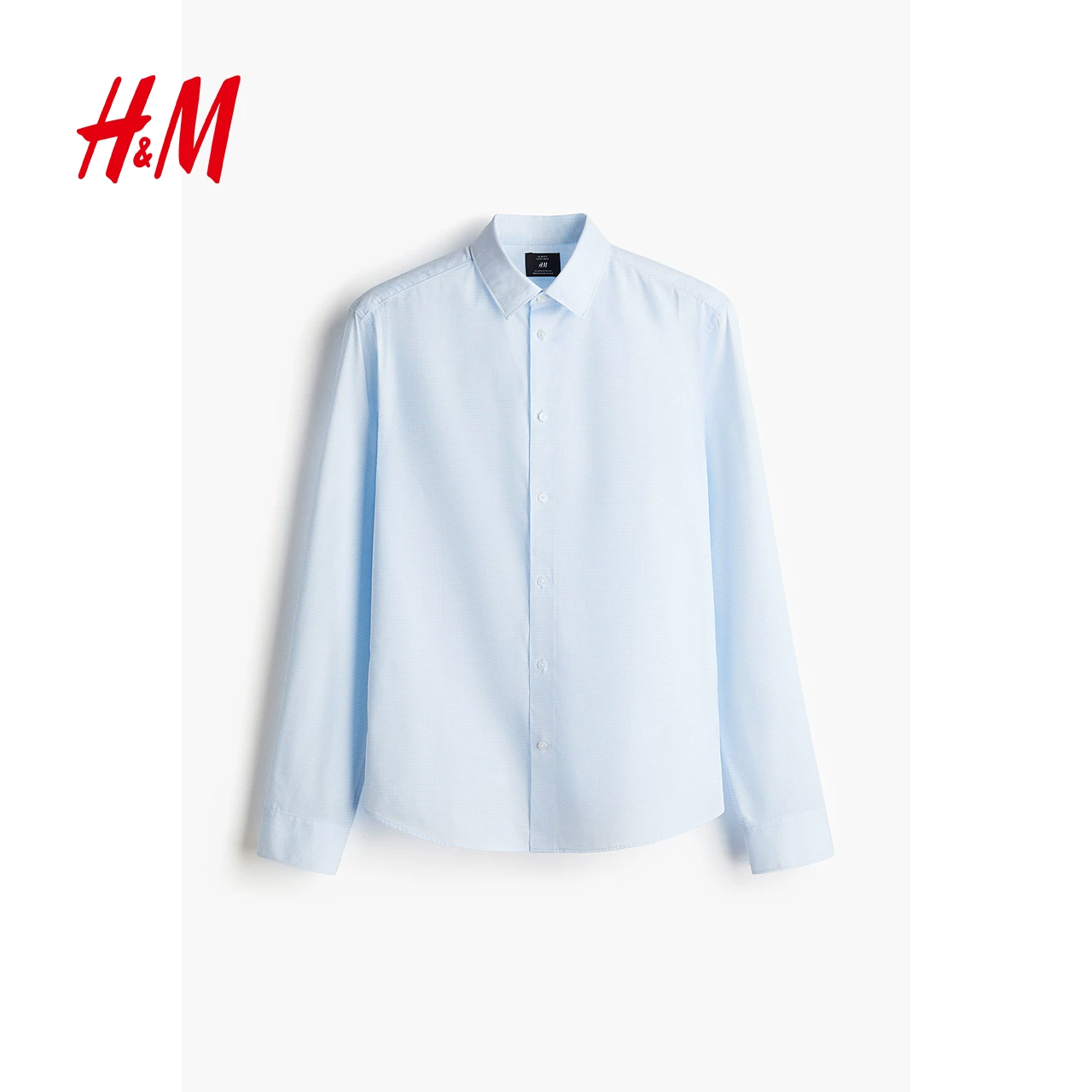 Men's spring shirt, long-sleeve