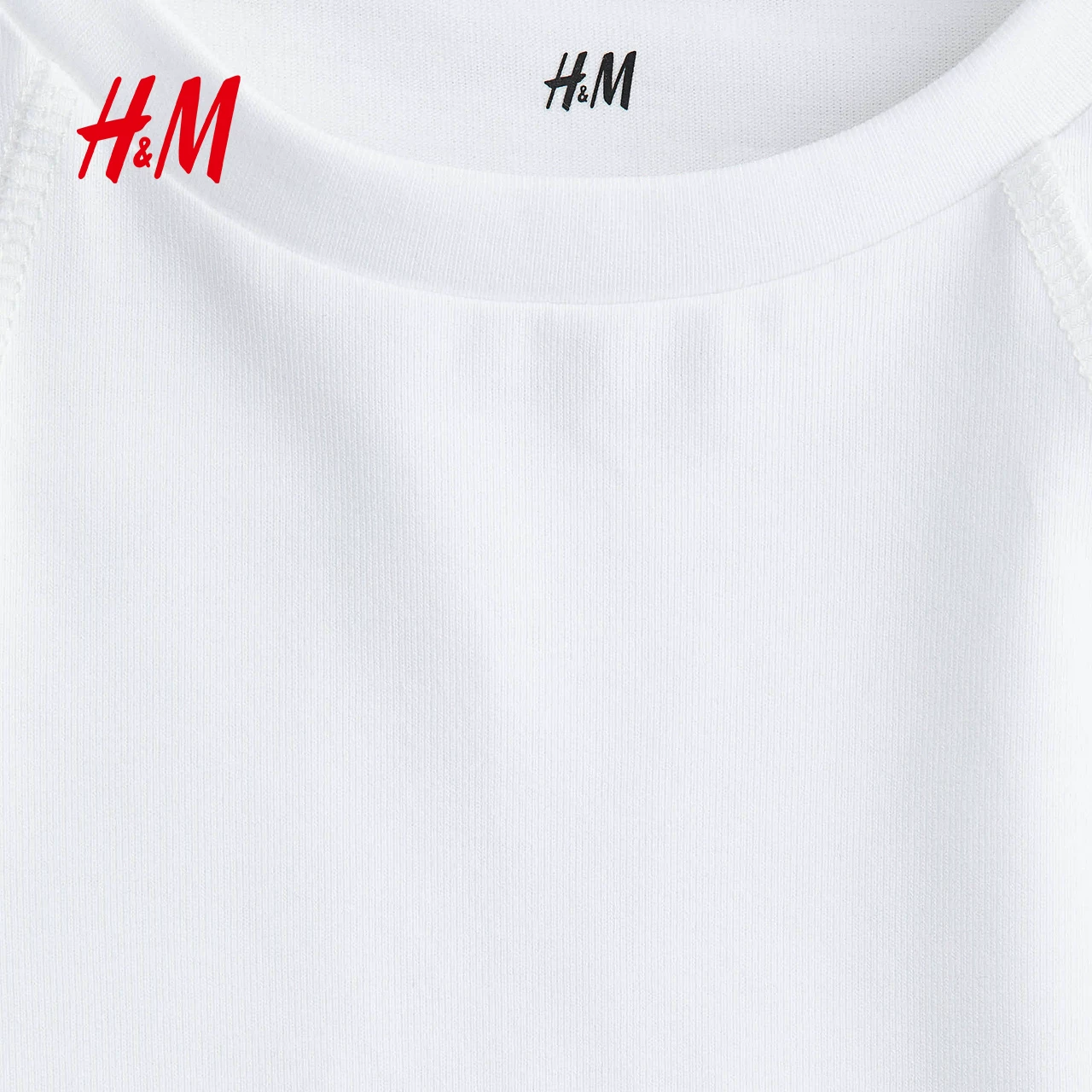 Детская одежда HM, футболка для девочек летом COOLMAX®, шов с плоской стяжкой, короткий рукав, 1286441