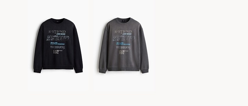Футболка, трендовый лонгслив, в американском стиле, свободный крой H&M 