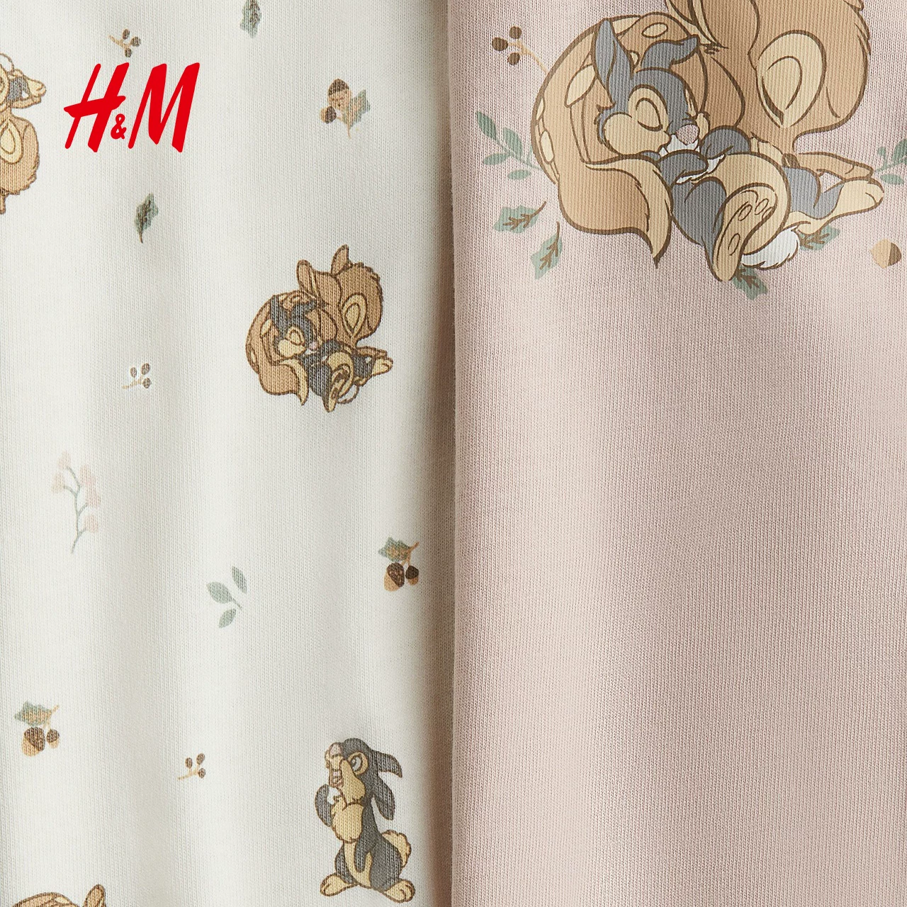 [Disney Series] HM Детская одежда Комбинезон для девочек на лето с принтом, с длинным рукавом и длинными штанами, ромпер 1092245